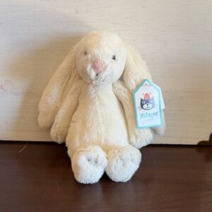 Jellycat small Cream Bashful Bunny